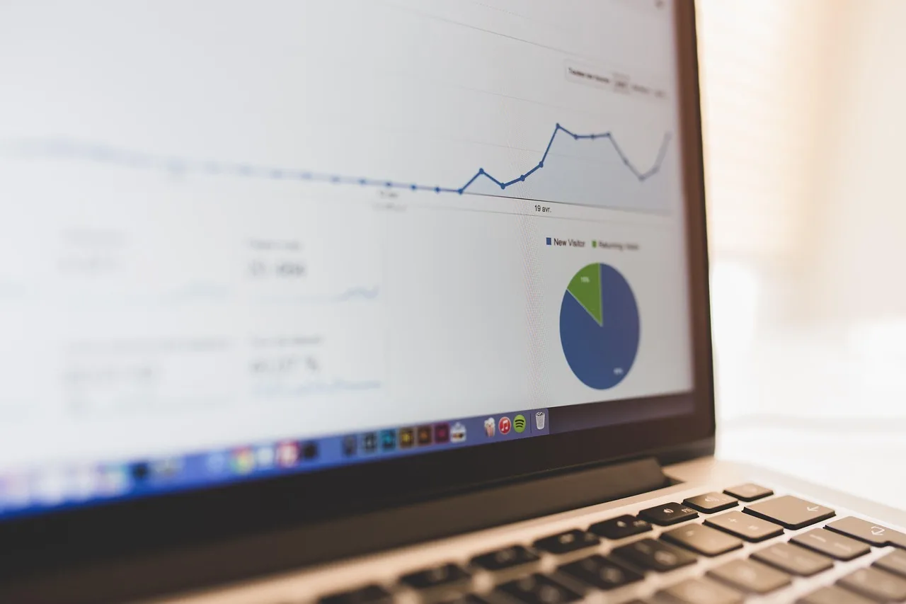 Healthcare quality performance dashboard on a screen